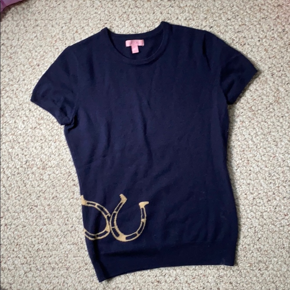 Lilly Pulitzer Merino Wool Equestrian Sweater